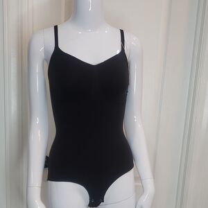 Niidor Black Bodysuit Shapewear Size S/M NWT